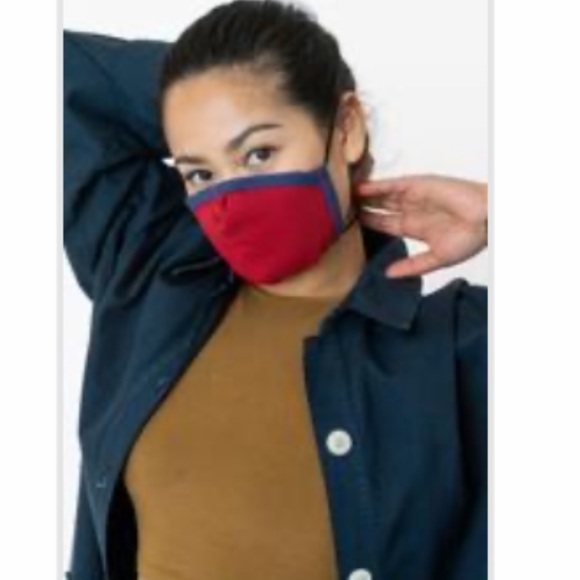 Los Angeles Apparel Accessories - LA Apparel 3-Pack Cotton Masks Unisex - NEW